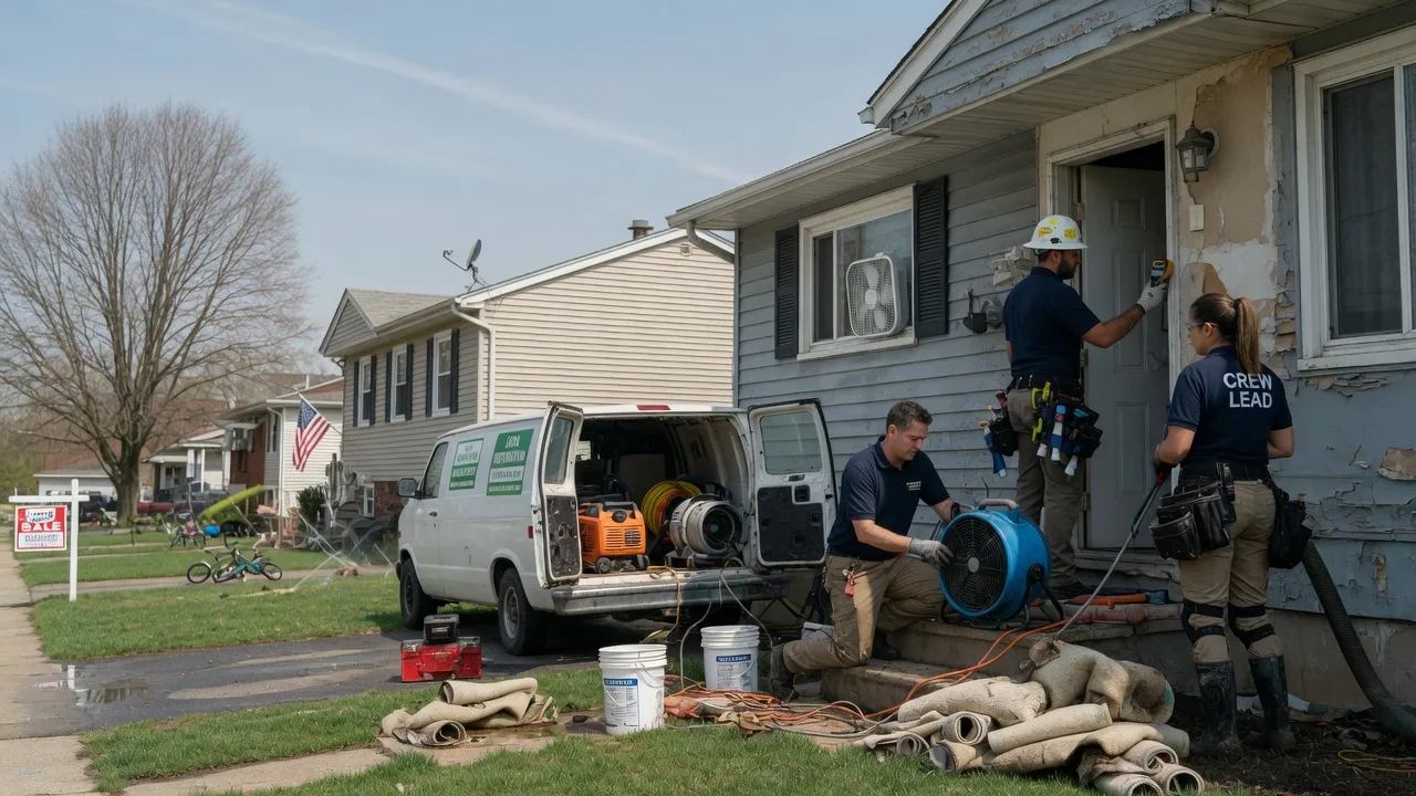 Flood Cleanup in Union Pier, MI near me